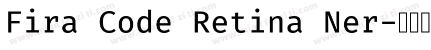 Fira Code Retina Ner字体转换